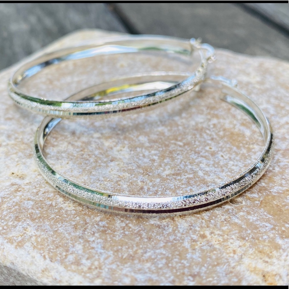 Hoop earrings